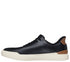 Pantofi sport, barbati, SKECHERS SLIP-INS OWEN - CONNELL 205625-BLK negru, piele ecologica